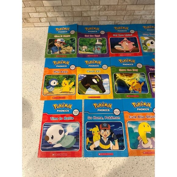 Pokemon Phonics Childrens Books Learning to Read Early Readers Lot 11 - Picture 2 of 3